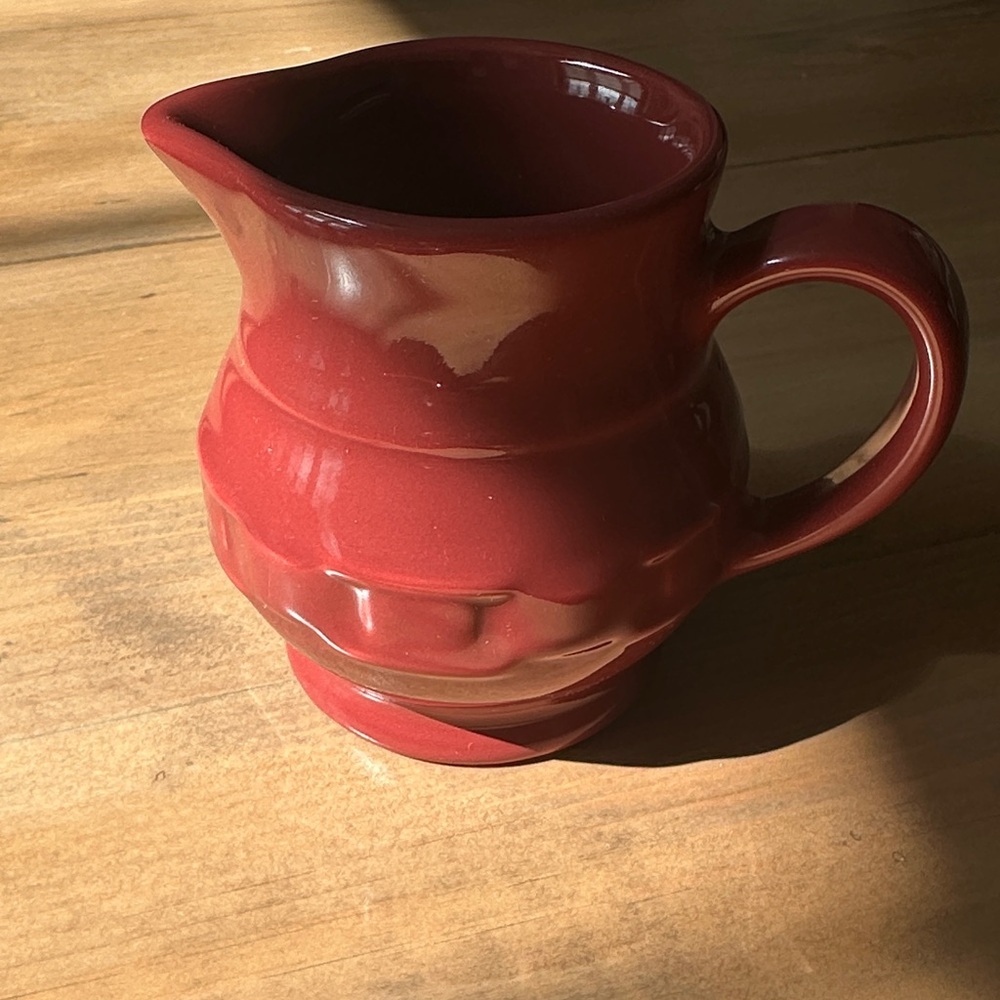 Longaberger Creamer-paprika